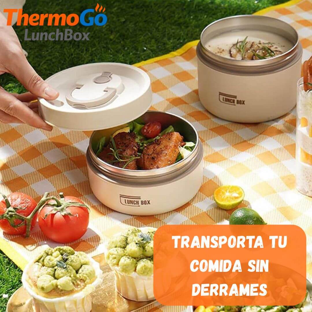 ThermoGo LunchBox - Lleva tu comida caliente y lista para comer donde estés