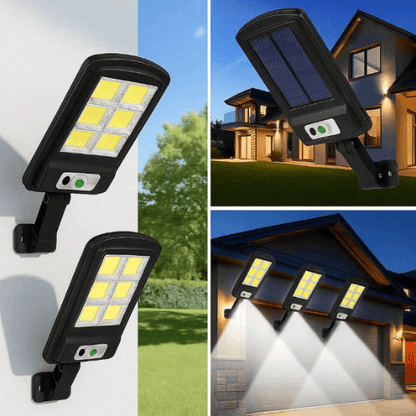 LumiGuard Pack X3 ¡OFERTA CYBER! – Iluminación Solar Inteligente – Protege e Ilumina sin Gastar