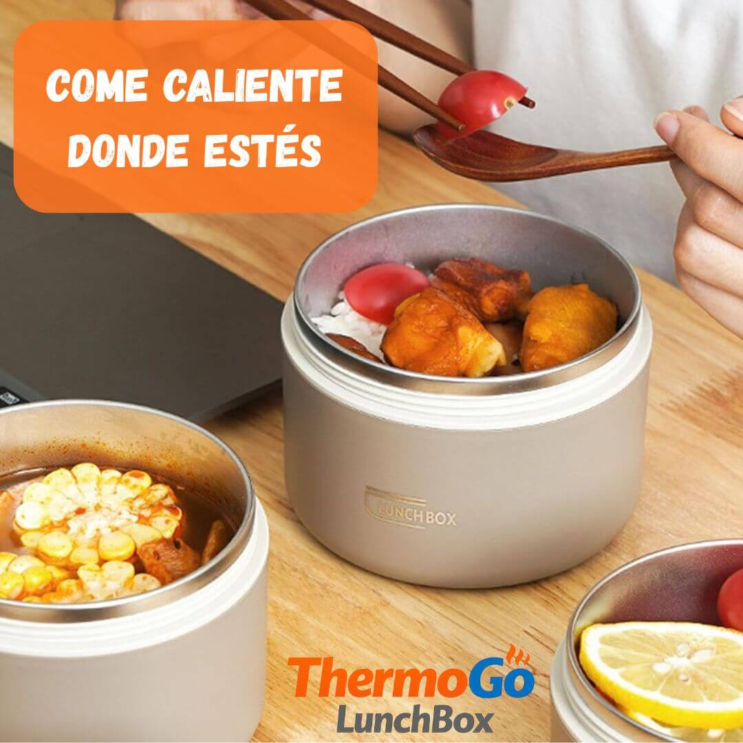 ThermoGo LunchBox - Lleva tu comida caliente y lista para comer donde estés