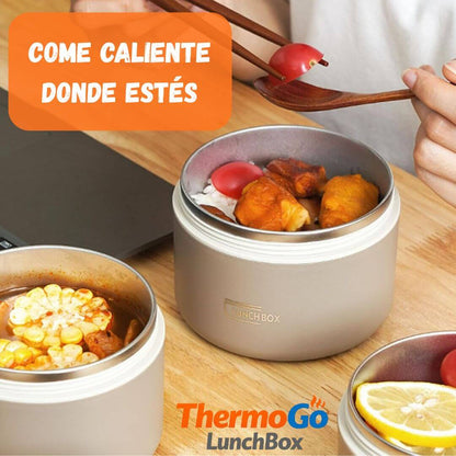 ThermoGo LunchBox - Lleva tu comida caliente y lista para comer donde estés