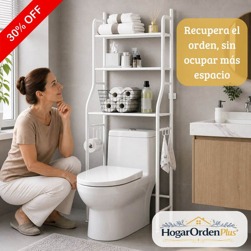 HogarOrden Plus – Organiza tu baño y termina con el desorden diario
