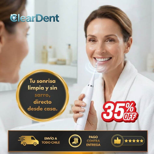 🦷 ClearDent™ — Tu sonrisa limpia, libre de sarro y encías protegidas