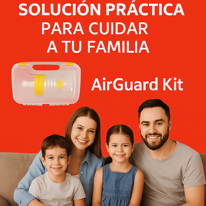 AirGuard Kit Promoción 2X1– Dispositivo de Rescate Antiasfixia Familiar – Diseñado para Ayudar en Casos Críticos sin Complicaciones
