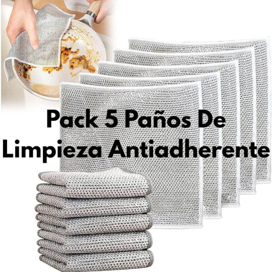 SET Pack 5 Paños De Limpieza Antiadherente UPSELL
