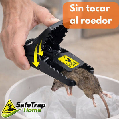 SafeTrap Home – Controla Ratones de Forma Segura y Sin Contacto Directo