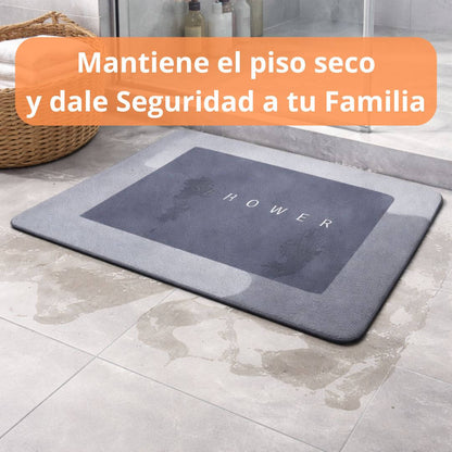 DryZone Pro – Alfombra antideslizante + Alfombra mediana de REGALO - Mantén tus pisos secos y reduce el riesgo de resbalones en el hogar