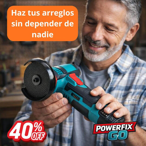 PowerFix Go – Mini Amoladora Portátil para Arreglos en Casa y Trabajos Técnicos