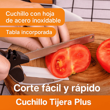 Cuchillo Tijera Plus ¡OFERTA 2X1! - Tijera de Cocina Multifuncional - Simplifica tu cocina diaria desde el primer uso