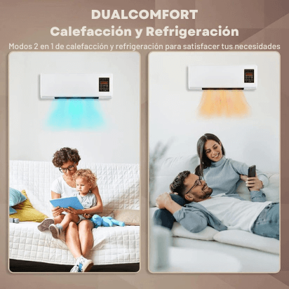 DualComfort ¡OFERTA CYBER! – Control de Clima Compacto – Regula tu Espacio en Minutos Sin Estufas ni Ventiladores