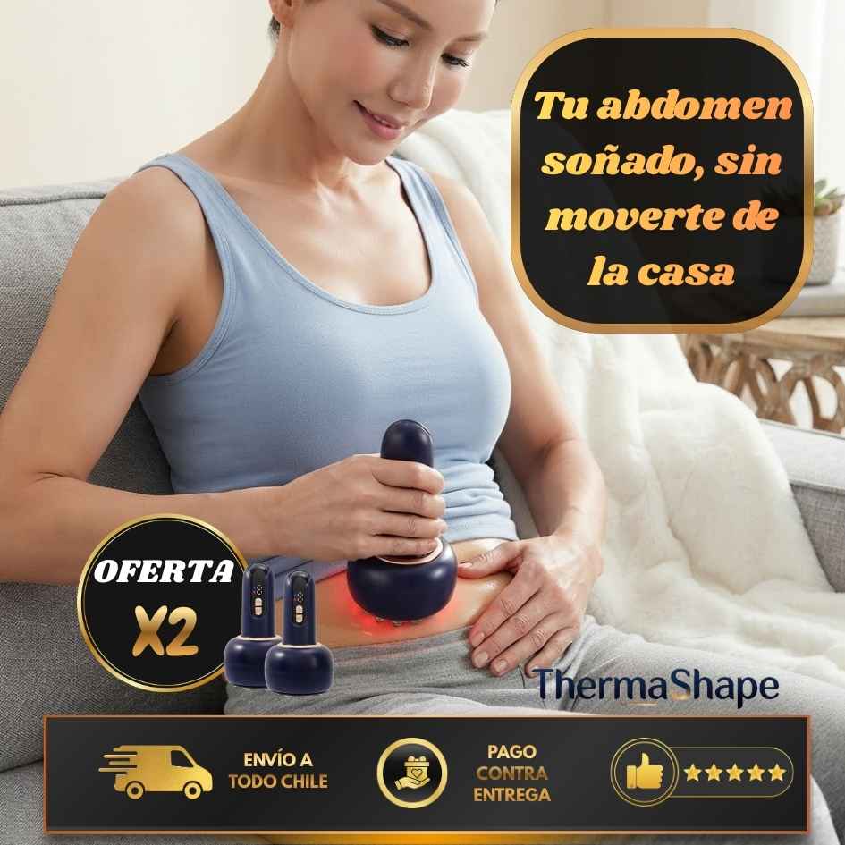 ThermaShape - Masaje reductor con calor para resultados visibles.