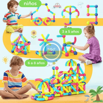 Bloques Magnéticos de Construcción 36 PCS