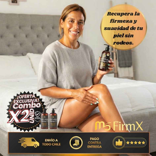 M3 FirmX - Combate la retención y celulitis naturalmente