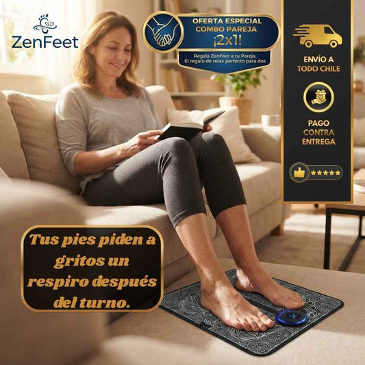 ZenFeet™-  Recupera la vitalidad de tus piernas y mejora tu descanso nocturno