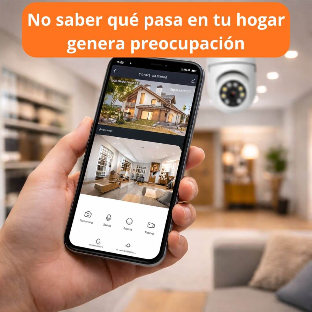 ControlCam 360 HD – Cámara Foco Inteligente – Control total desde tu celular