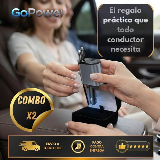 GoPower - Energía Inteligente y Práctica para tu Vehículo - OFERTA COMBO X2