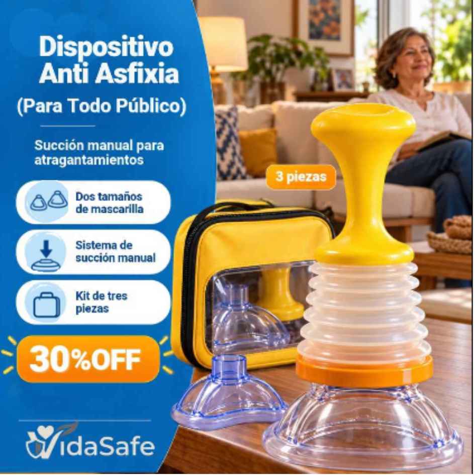VidaSafe™ - Botiquín Mascarilla Anti Asfixia Pro - Oferta 30% OFF
