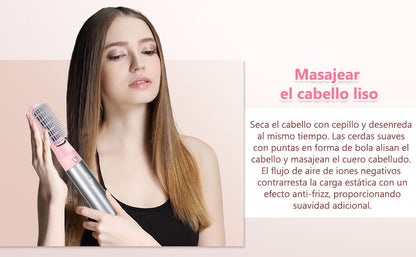 ShineCare Cepillo Secador 5 en 1 – Secado Anti-Frizz – Brillo y Suavidad Natural