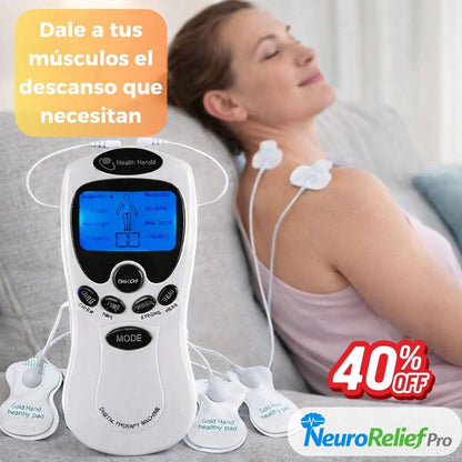NeuroRelief Pro - Electroestimulador Muscular para Aliviar la Tensión desde Casa