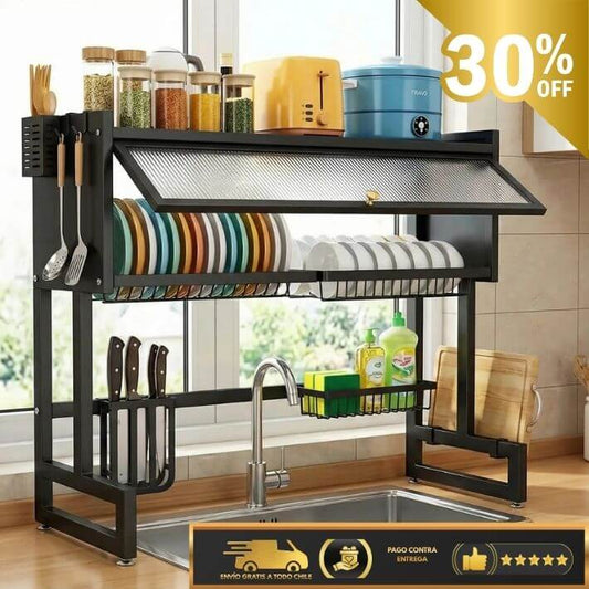 MasterRack™ - Lavaplatos escurridor 2 niveles- Oferta 30%OFF