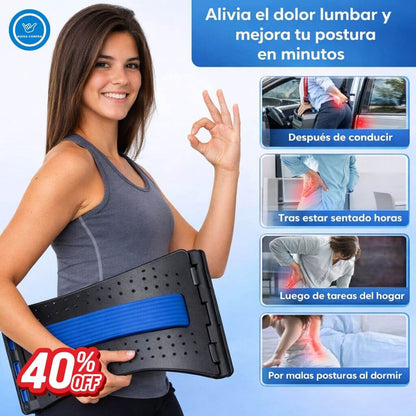 LumbarEase - Oferta 40% OFF - Alivia la tensión lumbar y relaja tu espalda desde casa en minutos