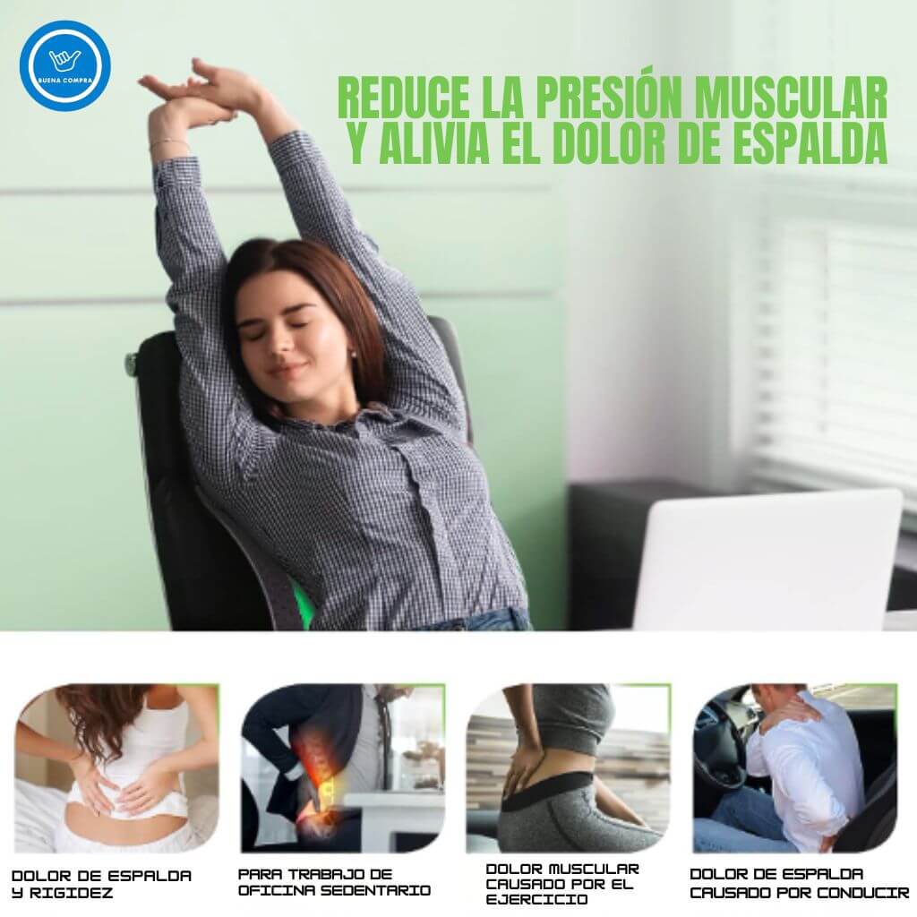 LumbarEase - Oferta 40% OFF - Alivia la tensión lumbar y relaja tu espalda desde casa en minutos