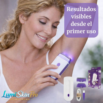 LumiSkin Pro – depiladora profesional USB - Elimina el vello visible en segundos desde casa sin irritar la piel