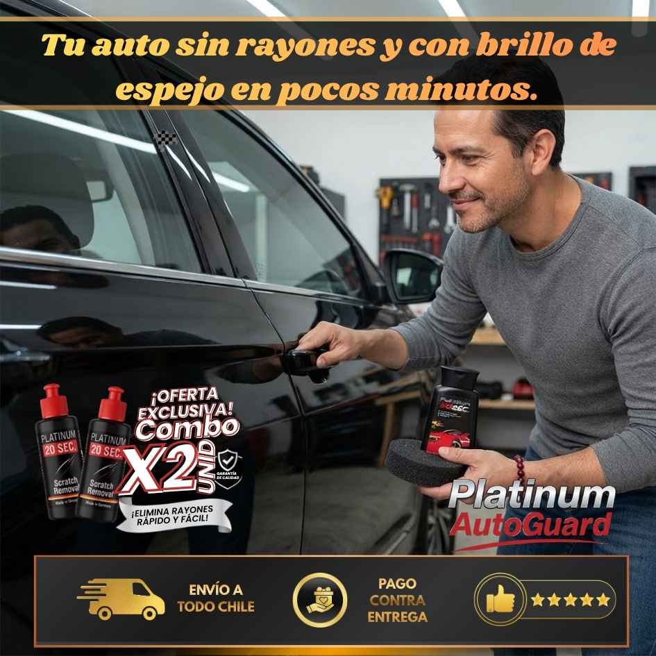 Platinum AutoGuard  - Renueva la pintura de tu auto como un profesional en casa.
