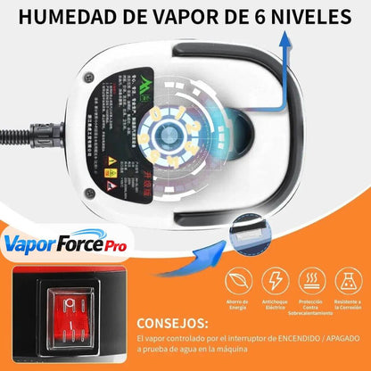 VaporForce Pro – Limpiador a Vapor de Alta Potencia – Elimina Grasa Difícil en Hogar y Motor