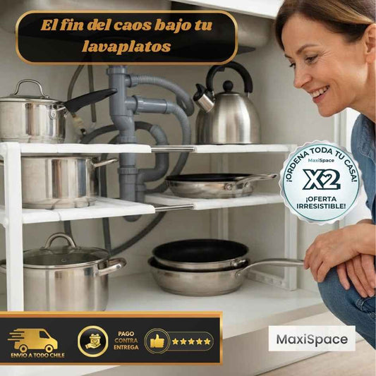 MaxiSpace - Estante ajustable para tu hogar.