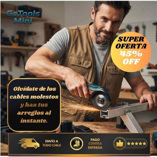 GoTools Mini - La herramienta versátil que te ayuda a remodelar y arreglar todo tú mismo.