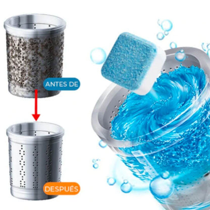 Lavacare Tabs – PACK X5 Limpia el Interior de tu Lavadora Fácilmente y Mantén su Buen Funcionamiento