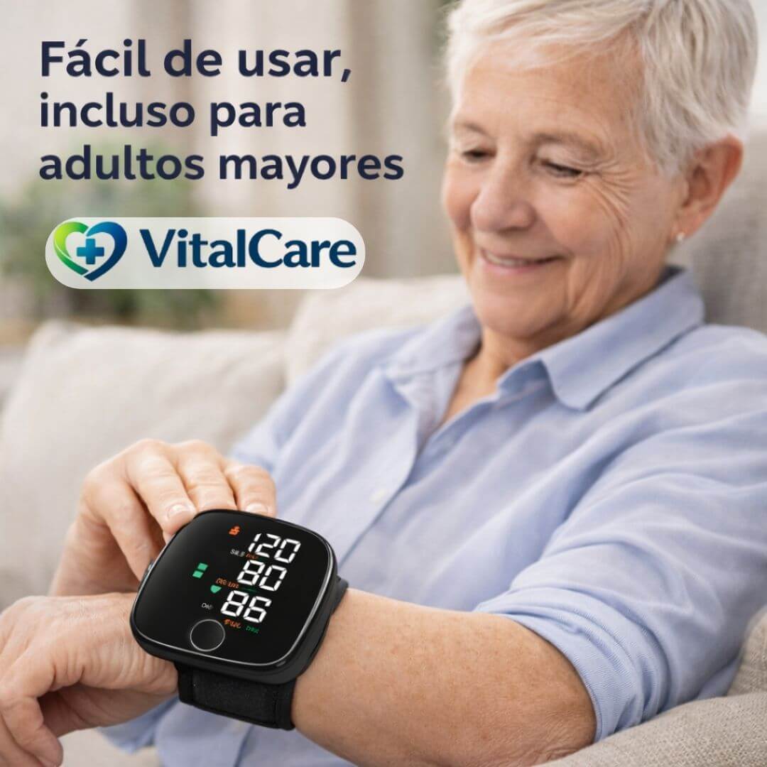 VitalCare – Monitor de Presión – Controla tu presión en casa con facilidad y tranquilidad